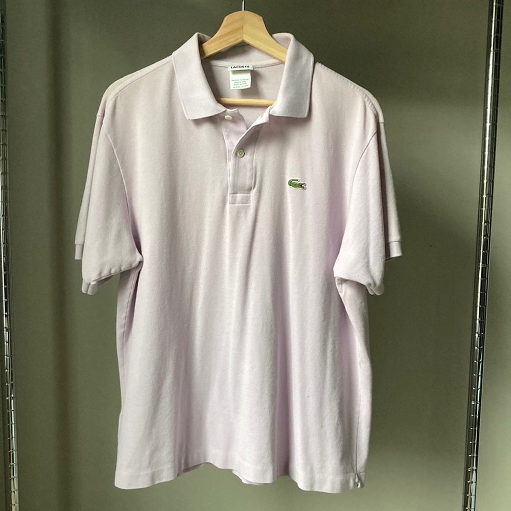 Lacoste 100% Cotton Polo shirt mens size 6